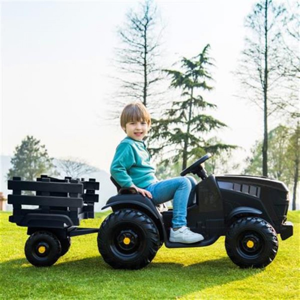 LEADZM LZ-925 Agricultural Vehicle Battery 12V7AH * 1 Without Remote Control with Rear Bucket Black