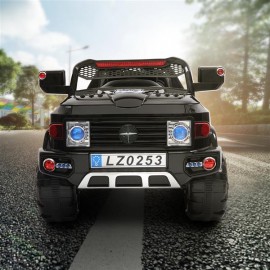 LEADZM LZ-9922 Off-Road Police Car Double Drive 35W*2 Battery 12V7AH*1 With 2.4G Remote Control Black