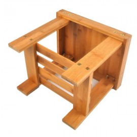 Children Bench Stool Bamboo Wood Color
